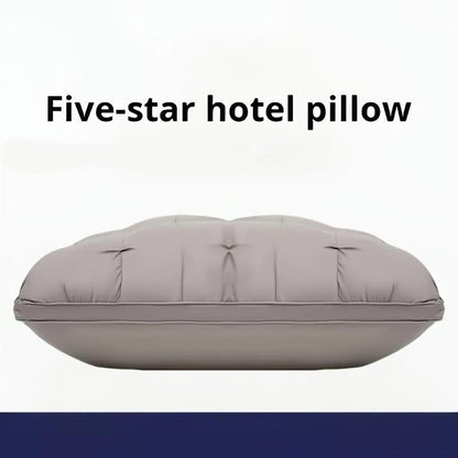 5-Star Hotel Luxury Style Pillows, 19×29 Inch 990G, Ultra-Soft and Fluffy Pillow Core Usable in All Seasons, Deep Sleep Neck Support, Hypoallergenic Polyester Fiber Pillowcase, Suitable for Side Sleeping, Supine Sleeping, Prone Sleeping